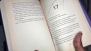 Livie Blainn Milks Cory Strokes While Reading