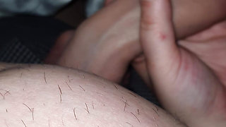 Amazing dick get handjob from step mom soft hand