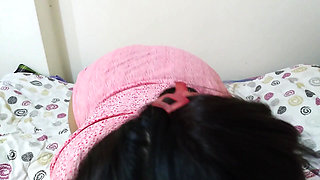 I Help My Hot Arab Stepmom When She Want Fuck Inside Her Big Booty, Because My Stepdad Was Abroad - Huge Ass Fuck & Cum