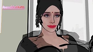 Desi Mom Seema Bhabhi Hardcore Sex Part 2 - Big Tits, Rough Fuck & Moaning