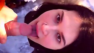Tattooed babe takes big cock from a stranger in public park