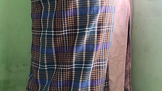 House Maid Enjoying Standing Sex