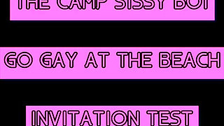 AUDIO ONLY - The Camp Sissy Boi invitation test let me know if you complete it