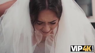 Horny Bride Just Saw A Dick For The First Time