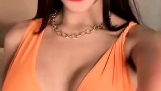 Great Big Boobs On Masturbating Redhead