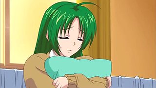 3D Anime Futa Hentai: Big-breasted Scholgirl's Debut