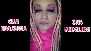Cum drooling with slurping sounds extended