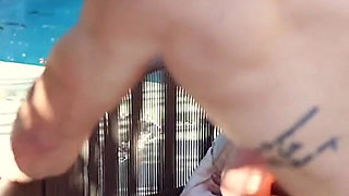Muscle MILFy's Poolside Dvp Affair
