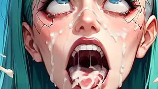 Beachside Double Dildo Milk Squirting Bliss!