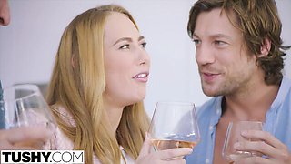 Jean Val Jean and John Strong's threesome video by Tushy