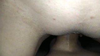 Neighbor's Tight Wet Pussy Swallows My Big Hard Cock - Amateur Homemade Sex