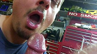 Hot Mushroom Blowjob for Chub