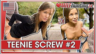 Sarah Kay Gets Boned In A Berlin Park! Milfhunting24