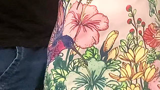 Omg!!! Strange Perv Man Fingering Hot Babe Pussy in Public