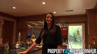 Real estate agent fucks client for first time Sales