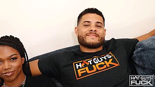 Football Star Fucks Black Horny Cheerleader From Class