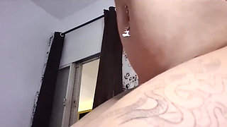 Young Brazilian Beauty Shaving Her Pretty Pussy, Shaking Ass and Farting on Camera