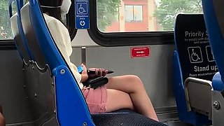 Sexy Legs on the Bus