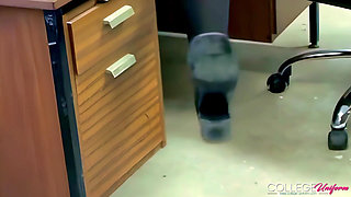 Maroon Uniform Shoot Featuring Fiona G