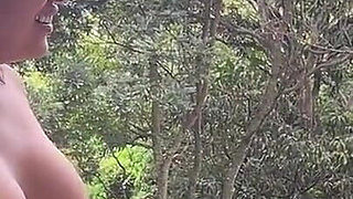 Latina Horny Ass Fucks Dick Gardener and Ends up Full of Milk