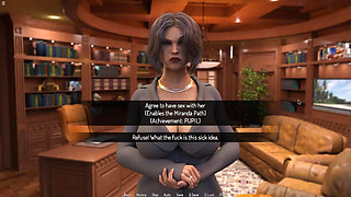 Principal Miranda Riding 18 Plus Student Huge Cock and Gets Creampie