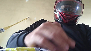 Motorcyclist Has a Huge, Monstrous Penis Crown