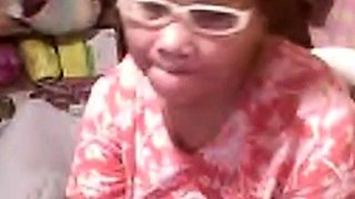 Mature Asian Elizabeth, 57, Flashes on Webcam