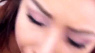 Redhead teen Sami Parker POV ardently blowjob cum swallow