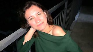 Amateur passion ignites as Brunette goddess Lia and studly Ben indulge in raw delight