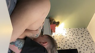 Daddy Worships His Sluts Pussy & Ass Until She Orgasms