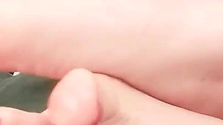 Foot Fetish Solo POV Video: Female Domination Sexy Blonde Mistress