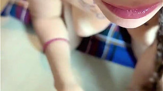 Jasmica, a Beautiful Big-assed Latina, Cumshot Compilation in My Mouth