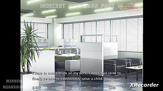 Indecent Wife Hana Cuckold and Threesome (Part Three)