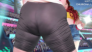 Misty and May Facesitting and Farting Battle Punishment