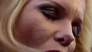 Tattooed Blonde Wife Wild Outdoor Car Fuck