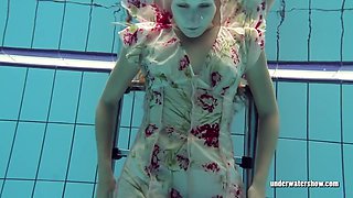 Lucy Gurchenko Russian Hairy Babe In The Pool