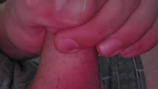 Tug and a stroke before T-Taping