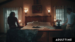 ADULT TIME - Stepbrothers 3-Way Prank Naive Virgin Lexi Lore With A Spirit Board! DOUBLE CREAMPIE