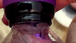 Vacuum Morning Masturbation, Wet Pussy with Cream Flowing Out, How Nice It Is