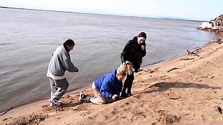 LICKING GIRLS FEET - Sarah And Victoria - Humiliation By