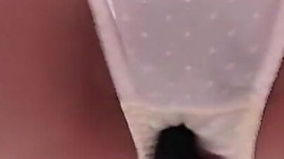 Uncensored Amateur Creampie - Hairy Beauty Grips His Thick Cock with Her Tight Pussy