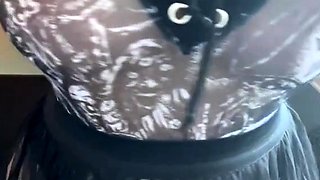 Big boobs milf masturbates with her dildo