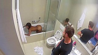 Rough Sex in the Bathroom