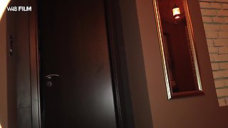 Blonde Sybil in Wild Lesbian Fantasy Surprise Passion