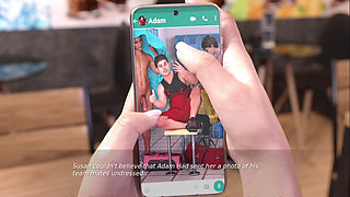 Naughty Chat at Cafe - Naughty Neighbors - E05 Special