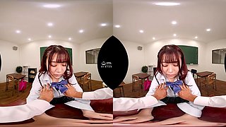 Aoi Amano in My Broken Brain Can't Stop Fantasizing About After School Sex with My Girlfriend - CasanovA