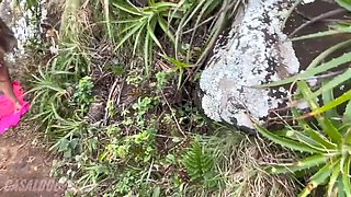 Real sex in the bush \u2013 amateur couple on the trail
