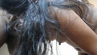 Desi Indian Tamil Wife Handjob and Blowjob to Husband's Brother