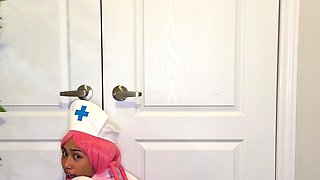 Hot Black Maid Does Some Webcam Black and Ebony