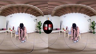 Irresistible Ladynight Gives You A Foot Tease That Will Blow Your Mind; Sexy Amateur Leg And Foot Fetish Vr